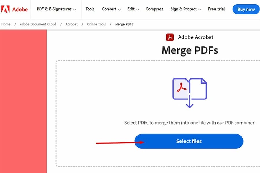 Phần mềm ghép file PDF bằng Adobe Acrobat